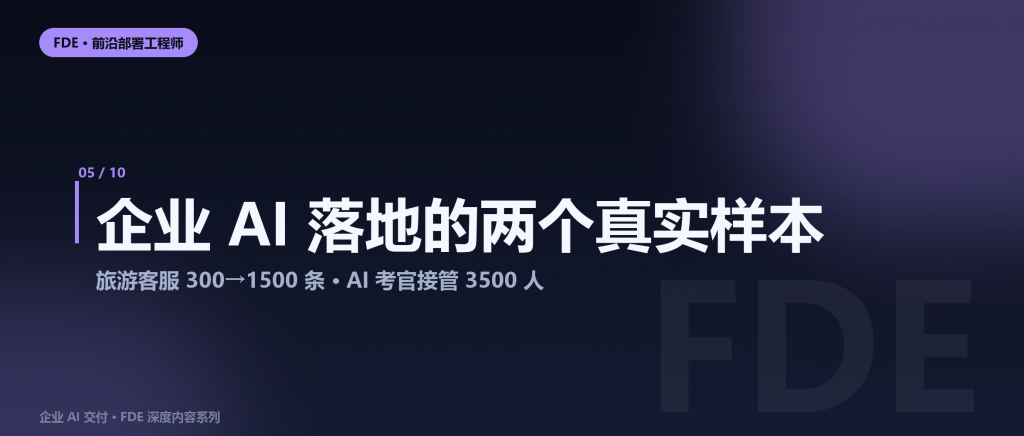 旅游客服 300 条→1500 条、AI 数字考官接管 3500 ...